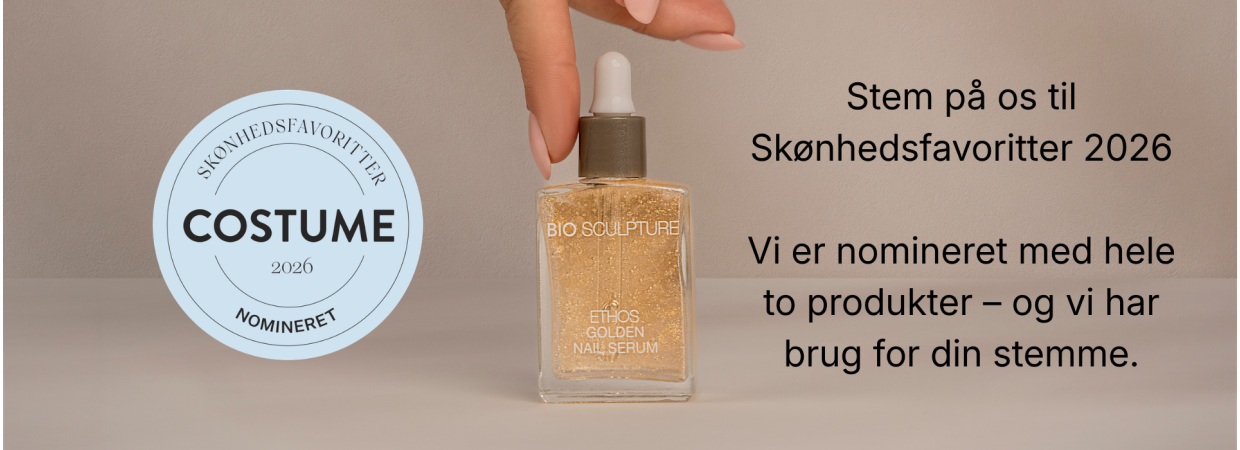 Bio Sculpture Golden Nail Serum og Saint Minerals CC Cream nomineret til Sk�nhedsfavoritter 2026