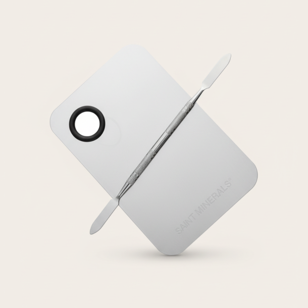 Saint Minerals Mixing Palette i metal