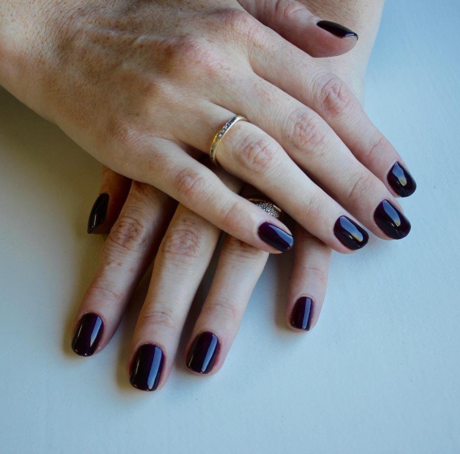 Gemini Nail Polish 14ml - nr 2031 Black Aubergine 