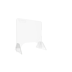 Plexi beskyttelsesskrm til neglebord