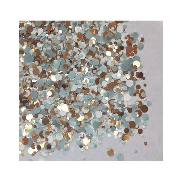 Chunky Glitter Elegant Eggshell