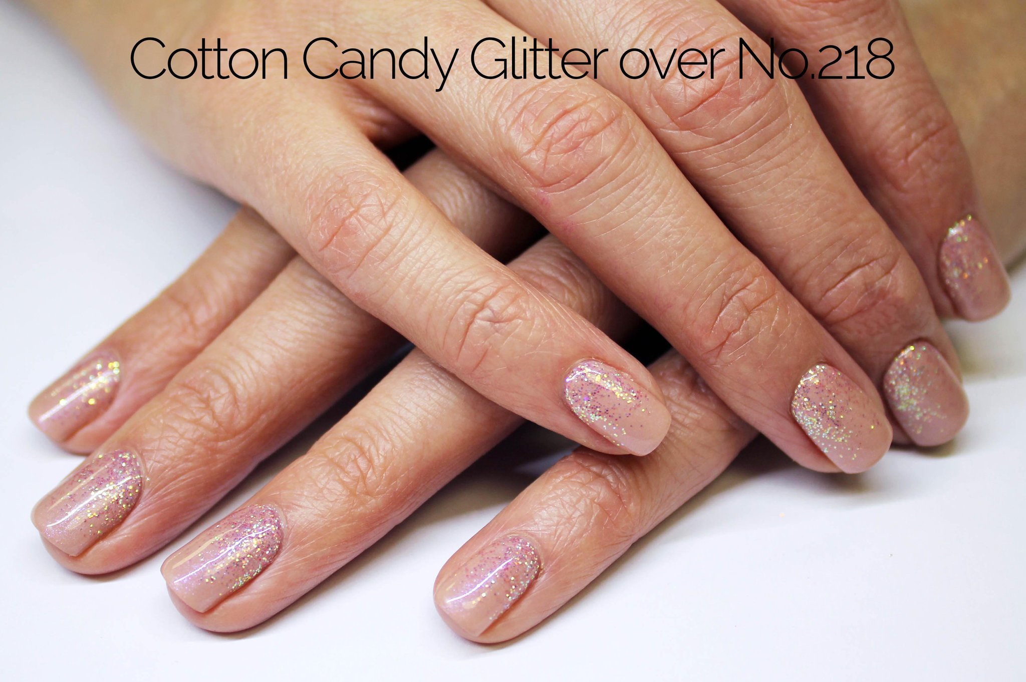 Glitter Cotton Candy