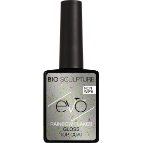 EVO Rainbow Flakes Gloss Top Coat