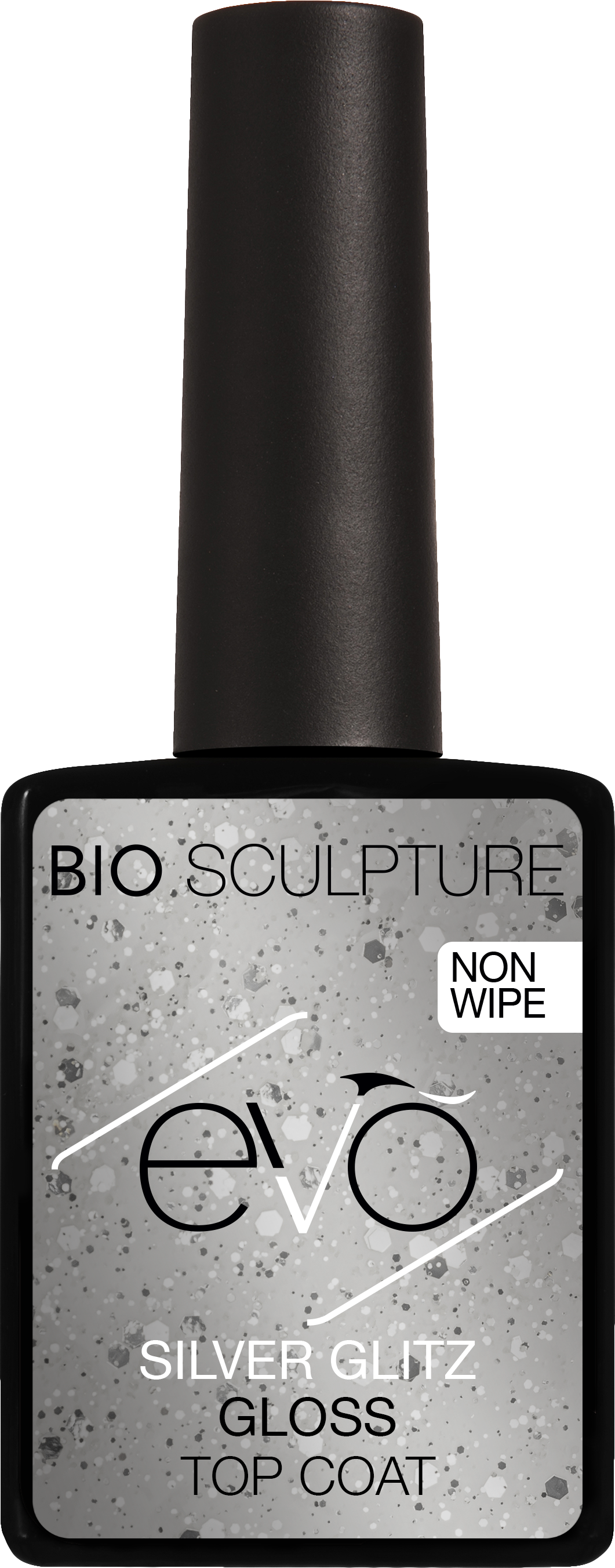 EVO Silver Glitz Gloss Top Coat