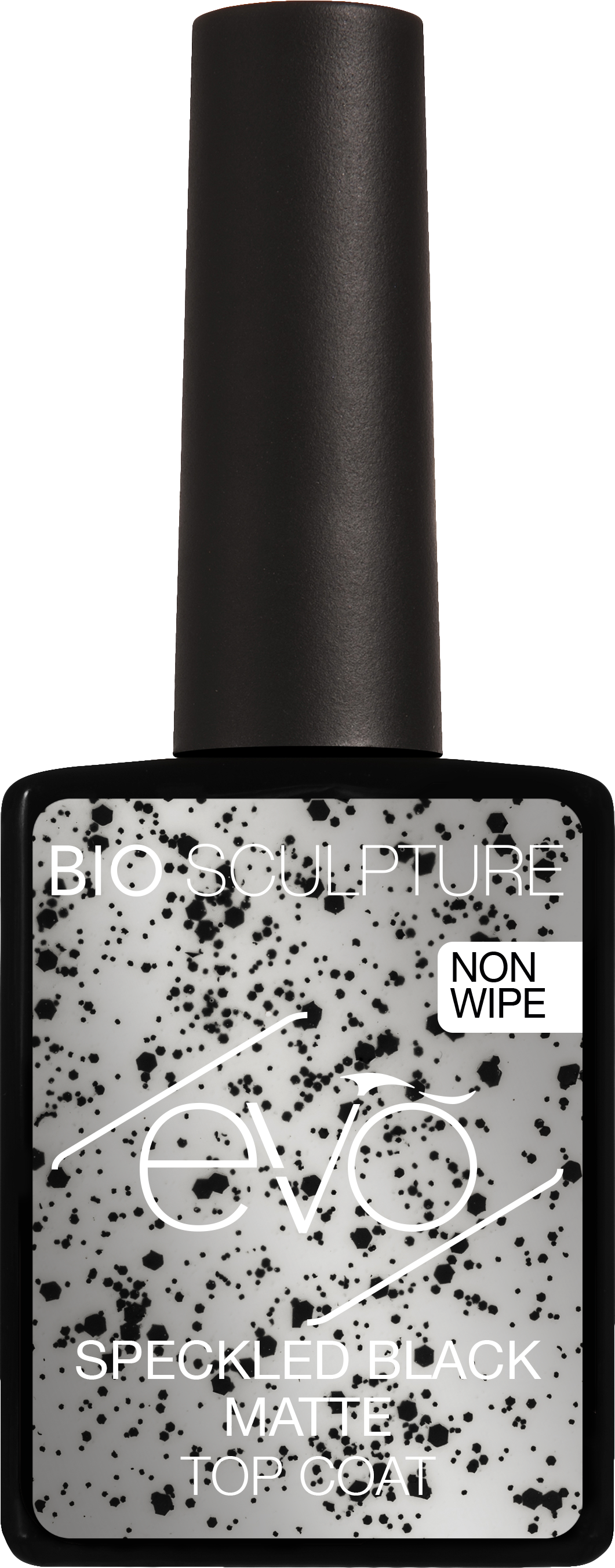 EVO Speckled Black Matte Top Coat