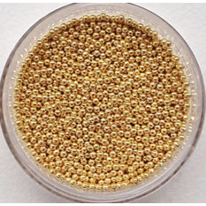 Gold Caviar Beads
