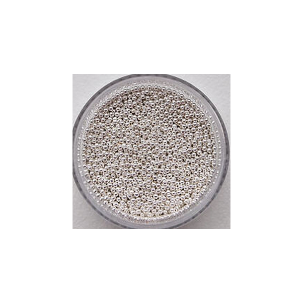 Silver Caviar Beads