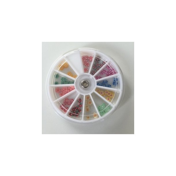 Fimo Nail Art Blomster