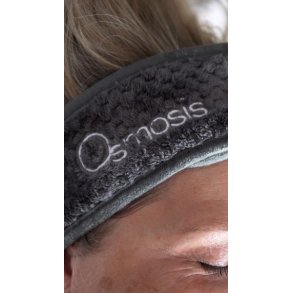 Osmosis Hairband Velcro charcoal