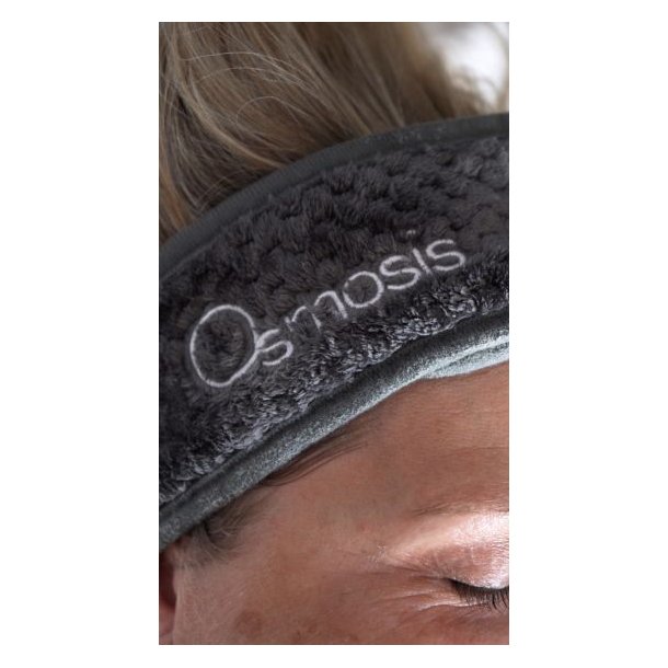 Osmosis Hairband Velcro charcoal