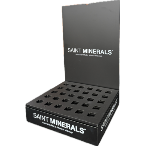 Saint Minerals POS Display inkl. Lip Gloss indsats
