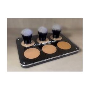 Saint Pressed Base Palette med 6 refills+3 kabuki