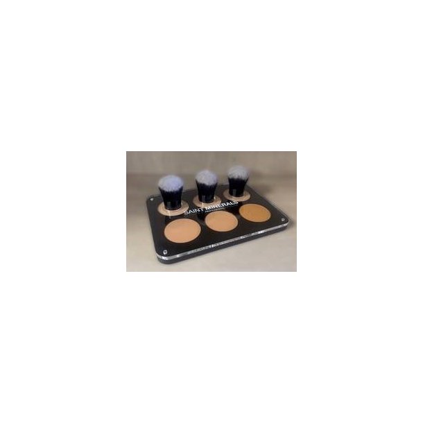 Pressed Base Palette med 6 refills+3 kabuki