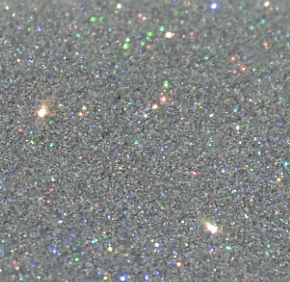 Glitter Platinum Rainbow