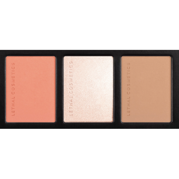 Lethal Blush, Bronzer &amp; Highlight Palette 2 Kr.679