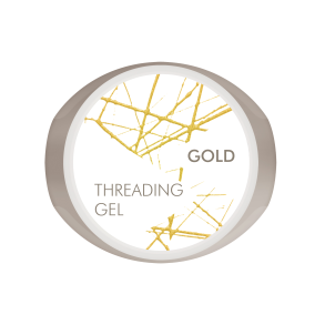 Bio Sculpture Threading Gel - Gold - Festive