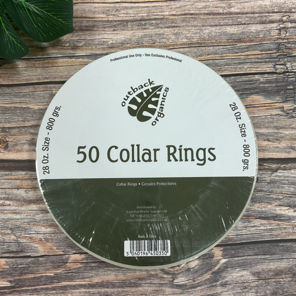 Wax Pot Collars pakke m. 50 stk.