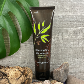Lemon Myrtle & Mint Skin Wash 100ml - vegansk kr 125