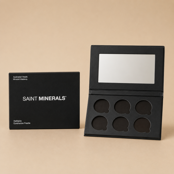 Saint Minerals Refillable Eyeshadow Palette - 6 single eyeshadows
