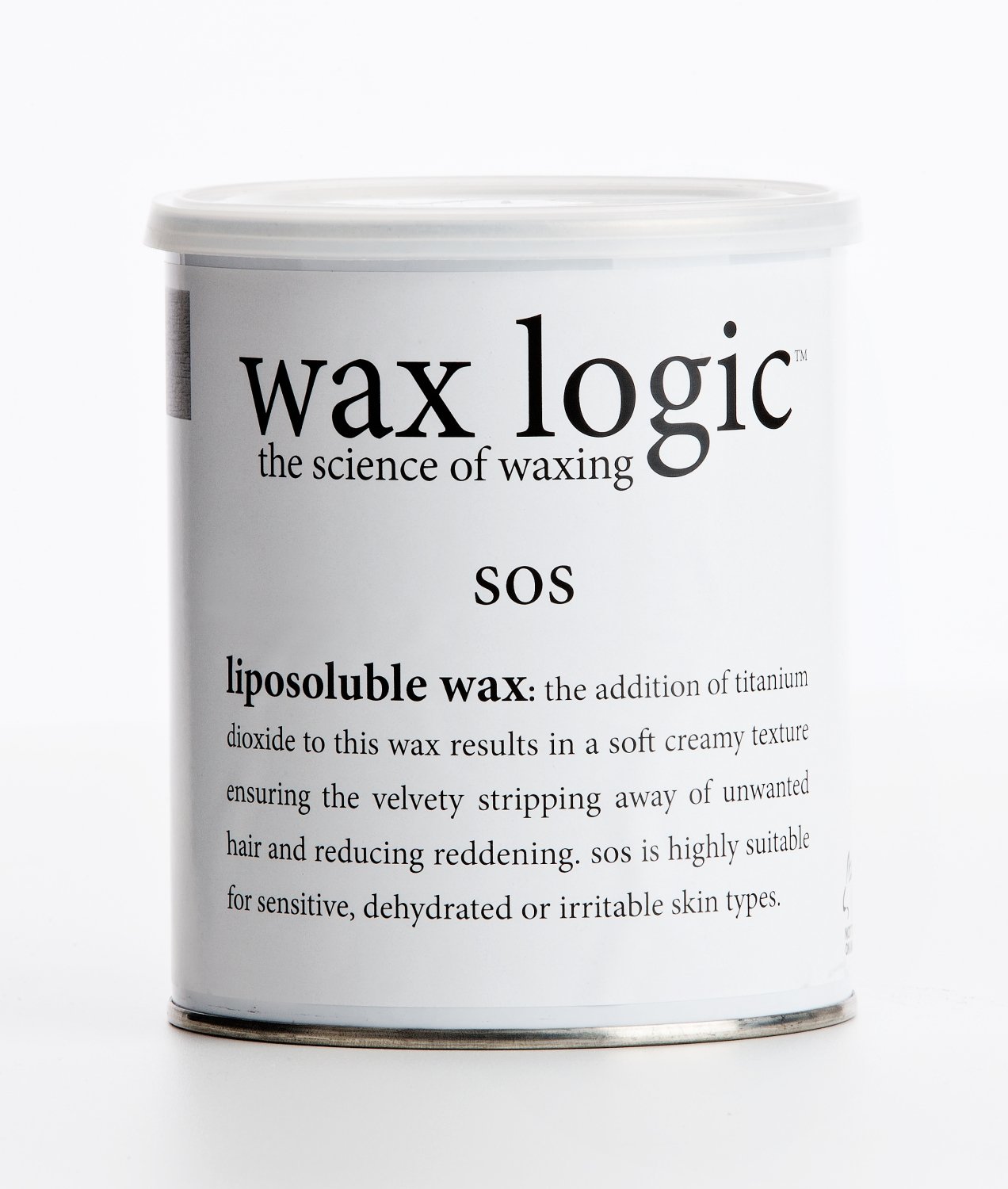 SOS titanium white warm wax 800ml