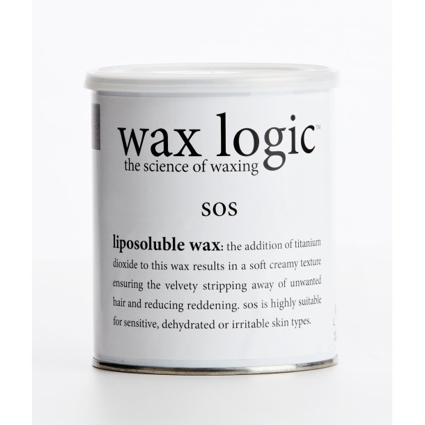 SOS titanium white warm wax 800ml